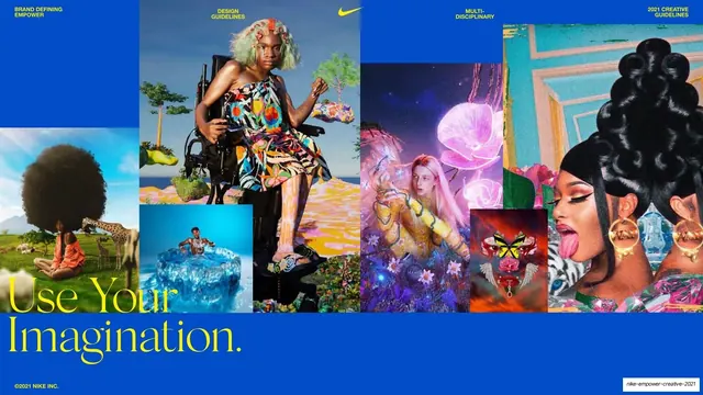 Use Your Imagination imagery collage
