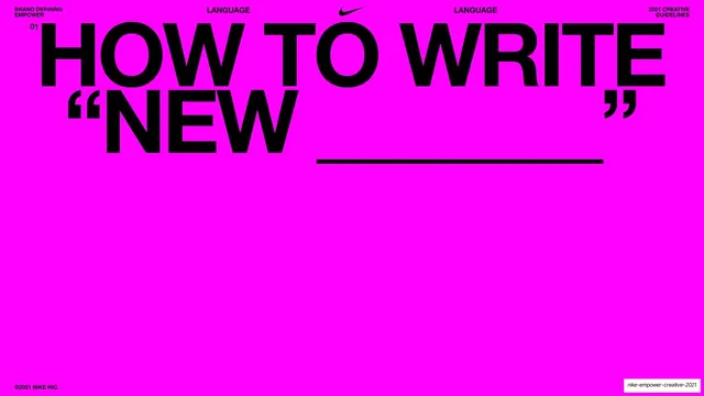 How to write New blank section divider
