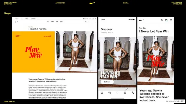 Single-image athlete feature, Serena