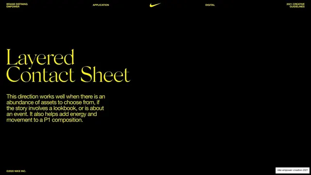 Layered Contact Sheet format intro