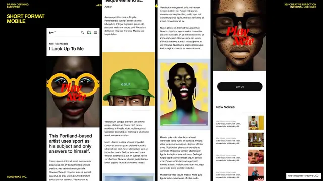 Short Format article page, mobile
