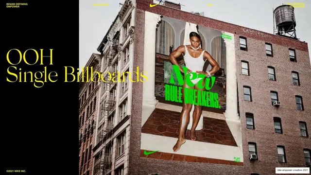 OOH wall-scale building billboard