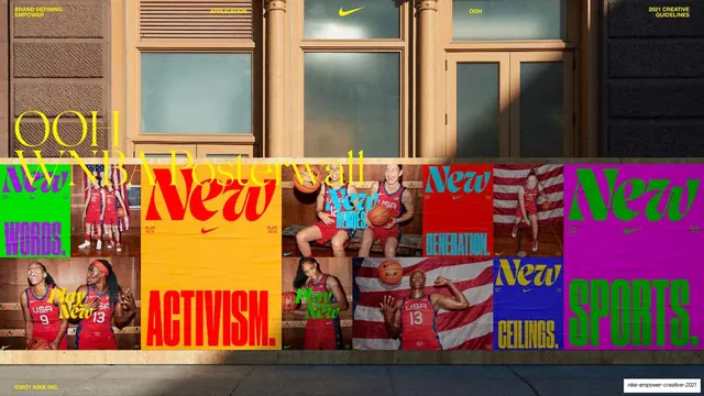 OOH WNBA posterwall