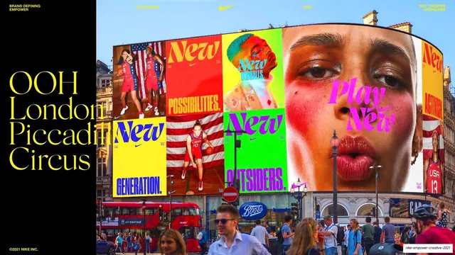 OOH London Piccadilly Circus billboard