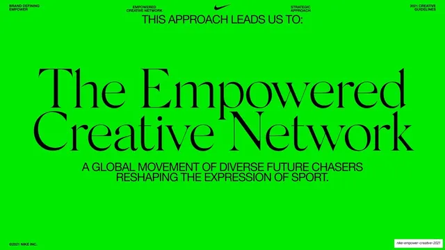 The Empowered Creative Network green reveal