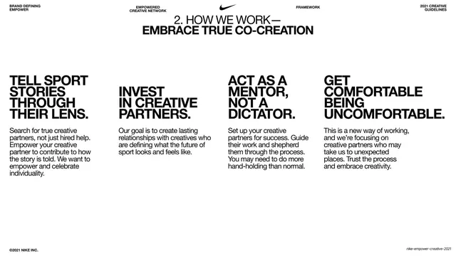 Embrace True Co-Creation four-point guidance