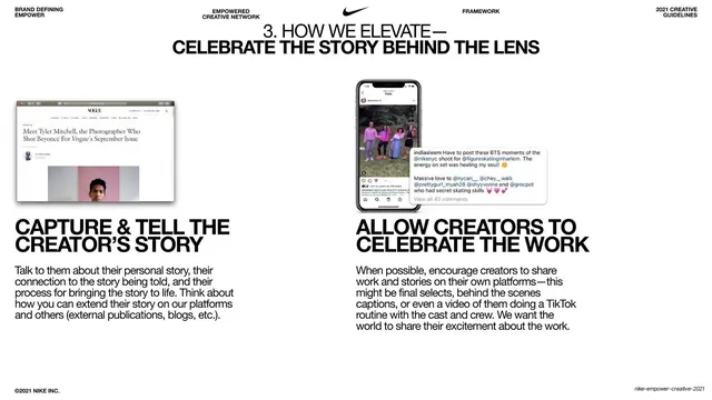 Capture & Tell the Creator's Story (two-column)