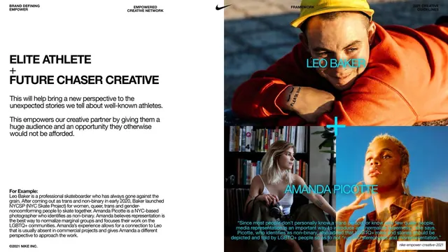 Elite Athlete + Future Chaser Creative