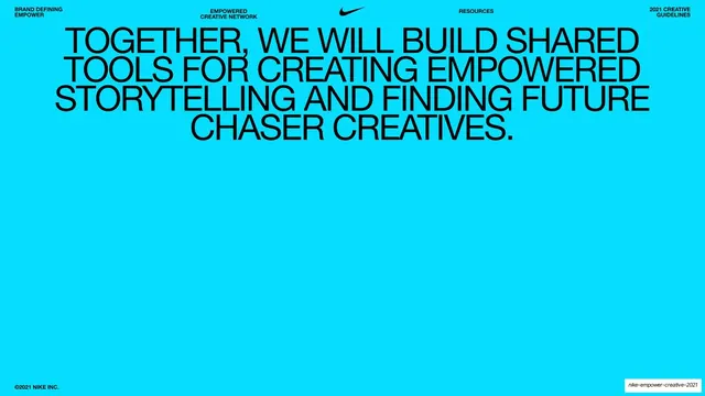 Shared tools for empowered storytelling (statement)