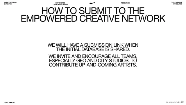 How to Submit to the Empowered Creative Network