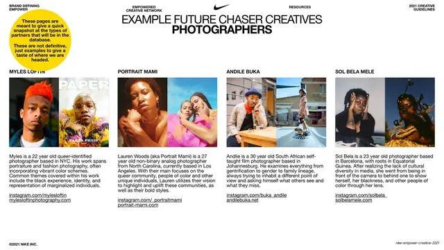 Future Chaser Creatives - Photographers profile grid