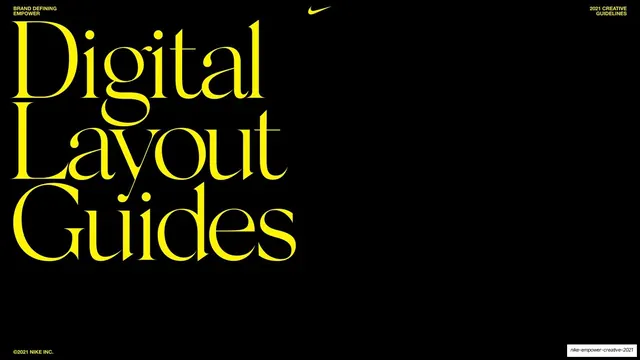 Digital Layout Guides section opener