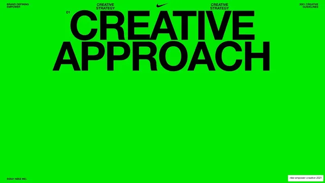 Creative Approach section divider