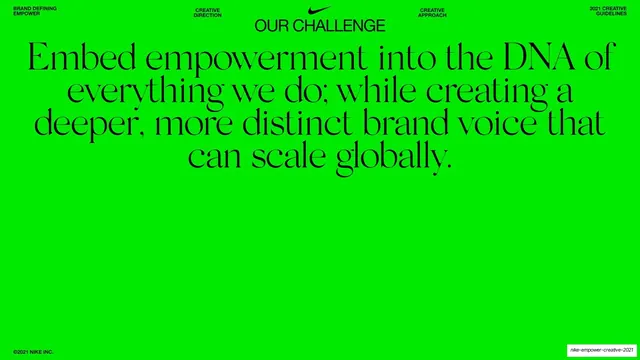 Our Challenge statement (serif)