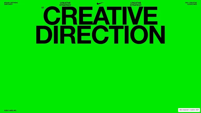 Creative Direction section divider