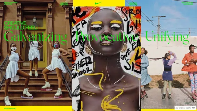 Creative Should Feel triptych (Galvanizing / Provocative / Unifying)
