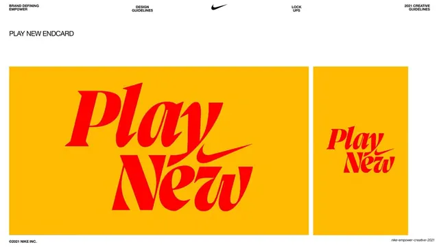 Play New endcard motion example