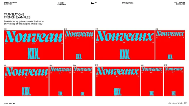 French Nouveau masthead examples on red