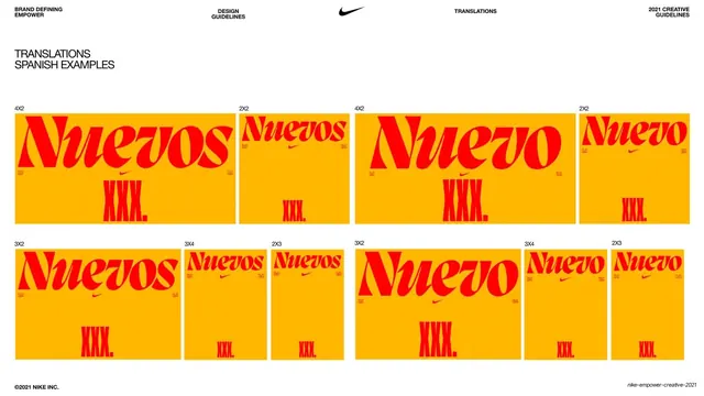 Spanish Nuevos masthead examples on yellow