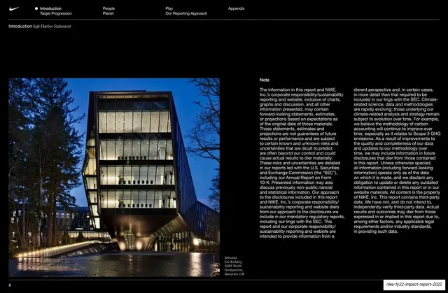 Safe harbor note with HQ photo