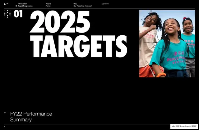 2025 Targets section divider 01, editorial, minimal, dark