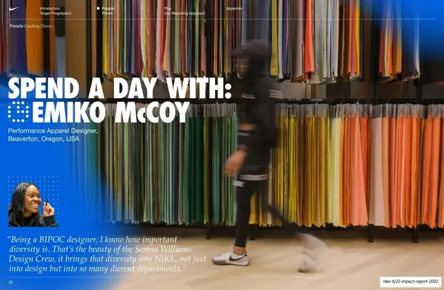 Spend a Day With Emiko McCoy full-bleed profile opener, editorial, photographic, vibrant