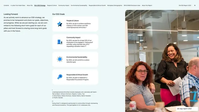 Looking Forward ESG Goals, editorial, corporate-clean, light