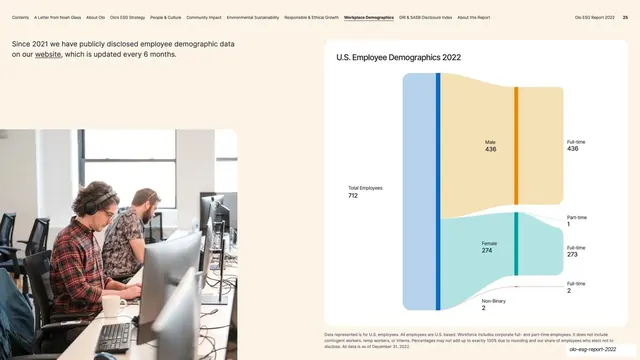 US Employee Demographics Sankey card, corporate-clean, light-mode, light