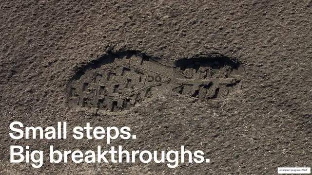 Small steps, big breakthroughs, editorial, minimal, earthy