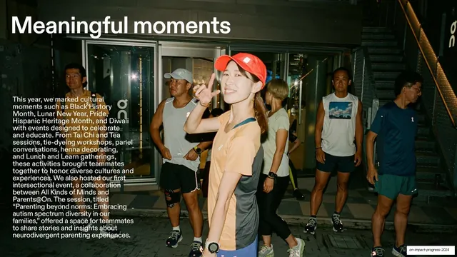 Meaningful moments full-bleed night photo