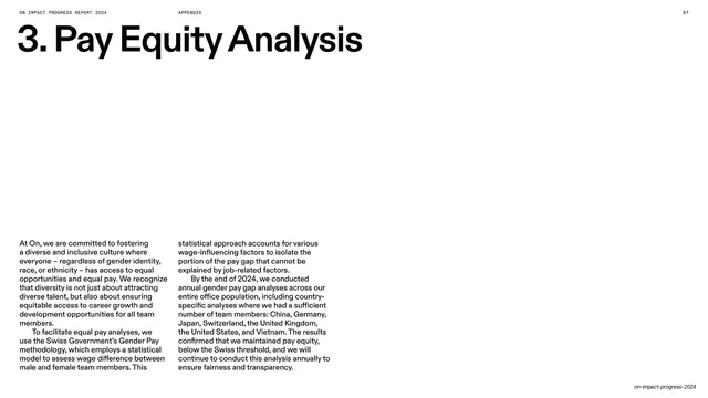 Pay Equity Analysis section opener
