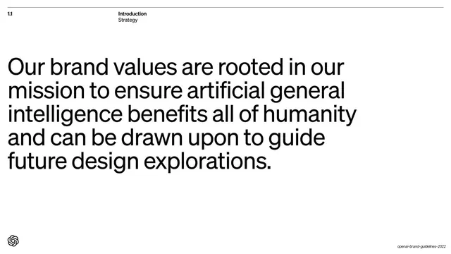 Brand strategy statement, minimal, swiss, light