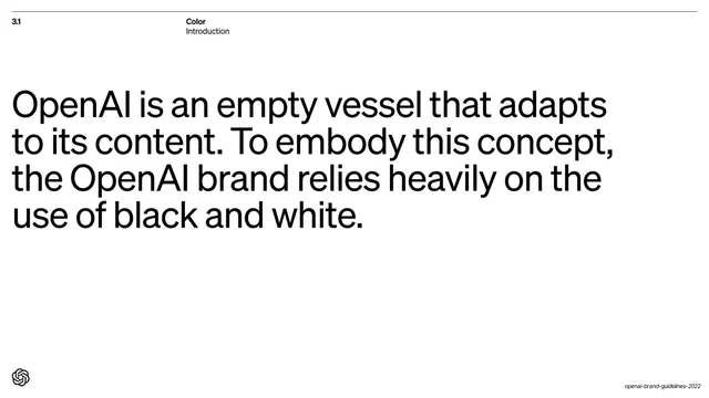 Color introduction statement, minimal, swiss, light