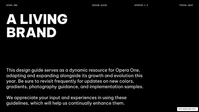 A Living Brand intro