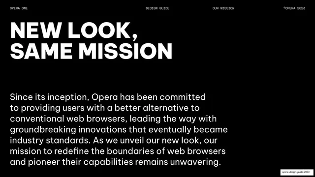 New Look, Same Mission