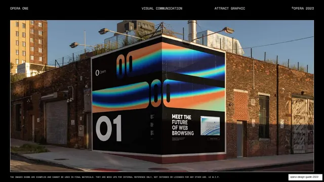 Large-format mural mockup
