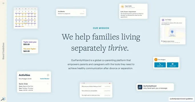 Our mission, families living separately thrive