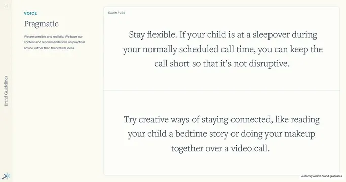 Voice, Pragmatic with examples