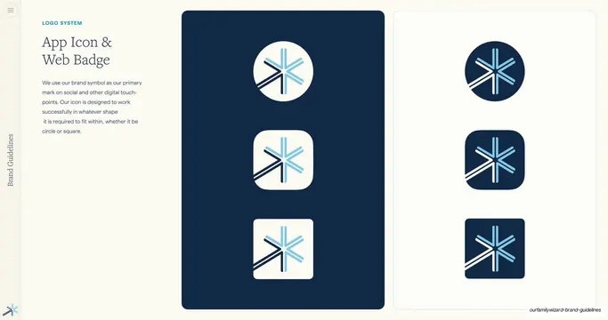 App Icon and Web Badge shapes