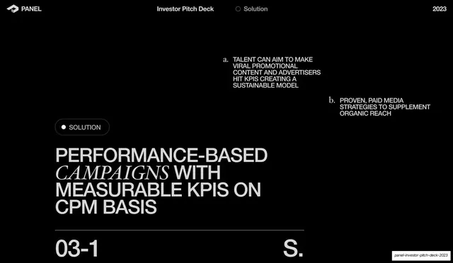 Solution performance-based campaigns
