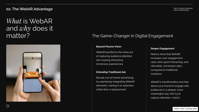 What is WebAR and why