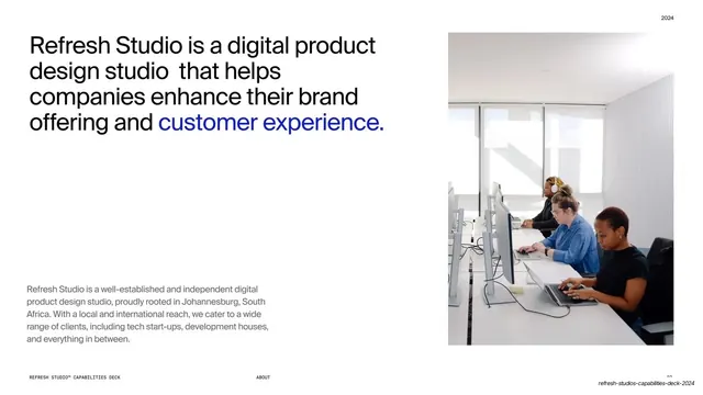 About - digital product design studio intro