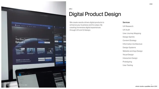 Digital Product Design services