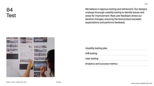 Results-driven statement