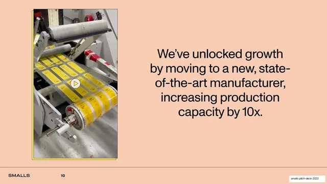 10x manufacturing capacity with factory video
