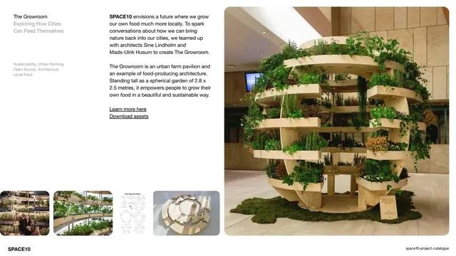 The Growroom project, editorial, minimal, light