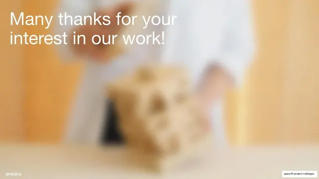 Many thanks closing, editorial, minimal, light