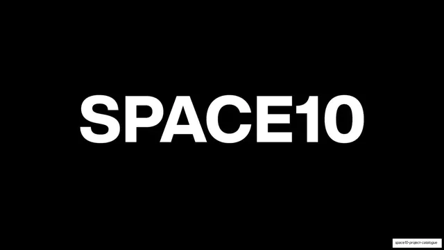 SPACE10 closing wordmark