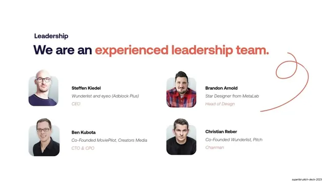 Experienced leadership team
