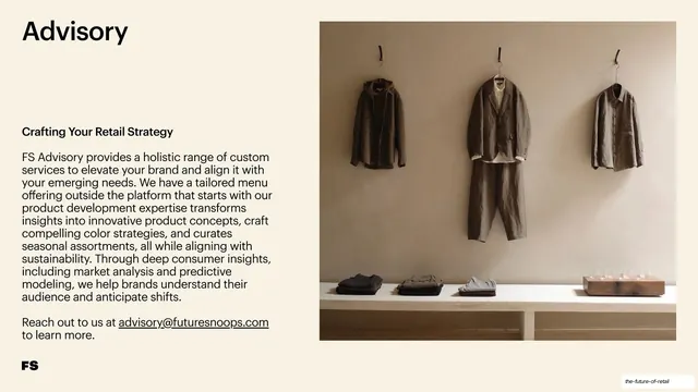 Advisory services